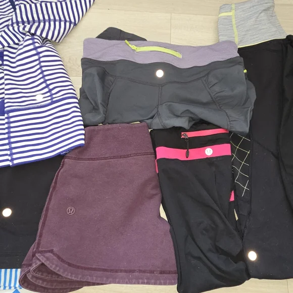 lululemon athletica Women's Capris in Black and Gray - Picture 6 of 16